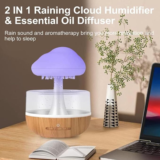Rain Cloud Humidifier Water Drip